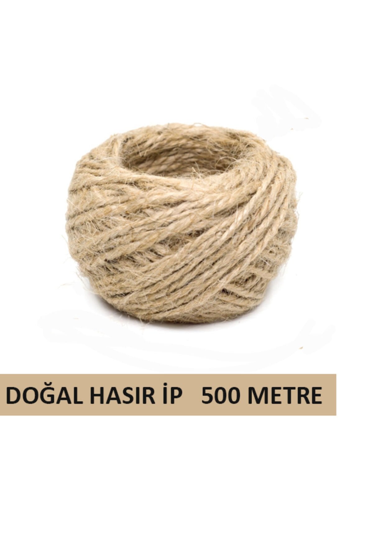 Hasır İp 100 Metre 5 Adet Jüt İp Paketleme İpi Ambalaj İpi Hediye Paketleme İpi Doğal İp