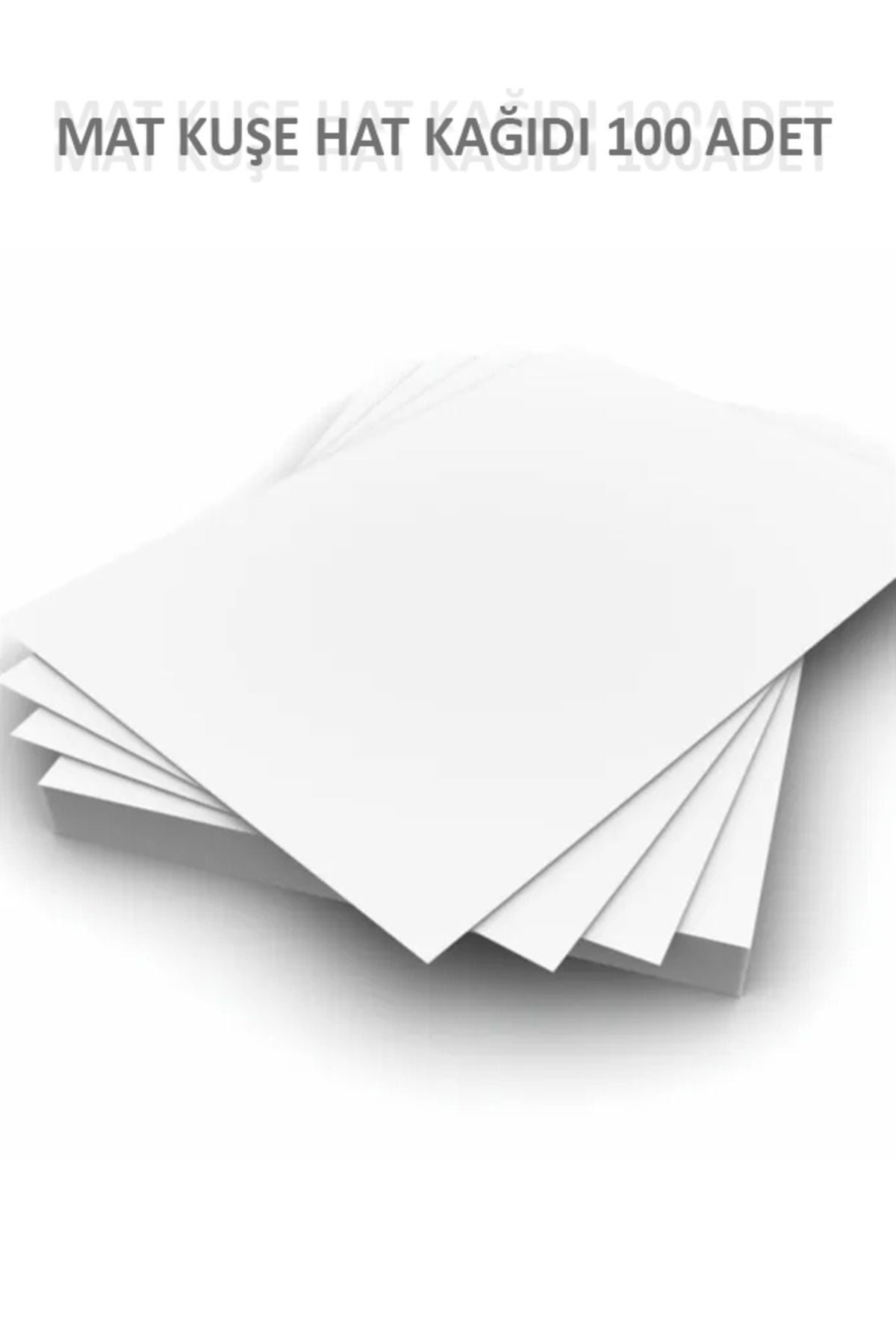 Hat Kağıdı A4 Mat Kuşe Kağıt Hat Kağıdı Mat Kuşe A4