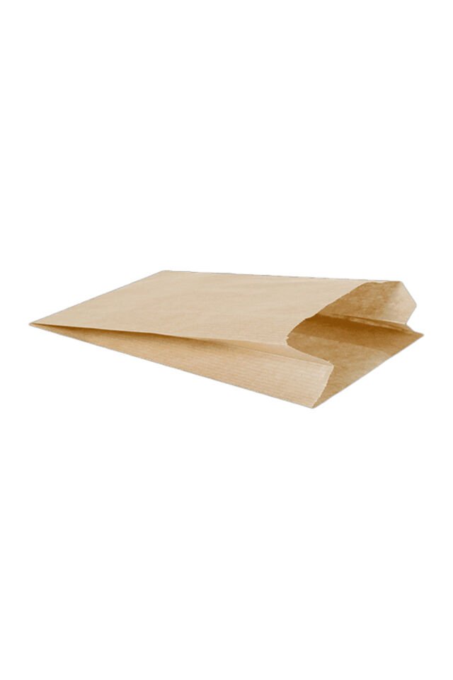 Kraft Kese Kağıdı 12x20 50 Adet Tost Poğaça Ekmek Kağıdı Kraft Hediye Paketi