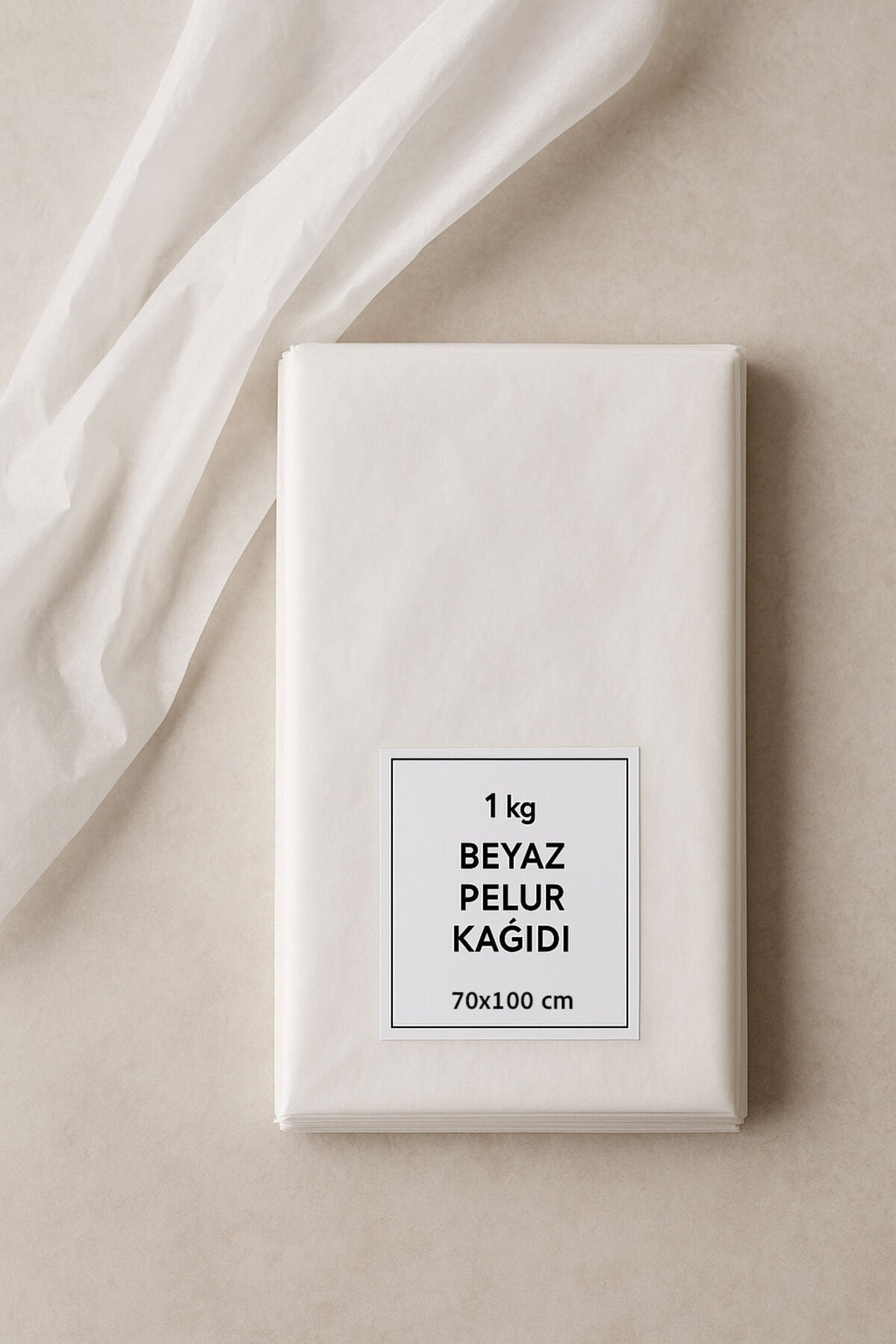 Pelur Kağıdı Beyaz 1 kg ( 55-65 Adet ) Model Çıkartma Kalıp Çıkartma Kağıdı