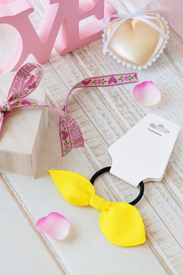 Takı Kartı ve Bileklik Kartı Beyaz 500 ad. Takı Asma Kartı 9x4cm Necklace Display Cards