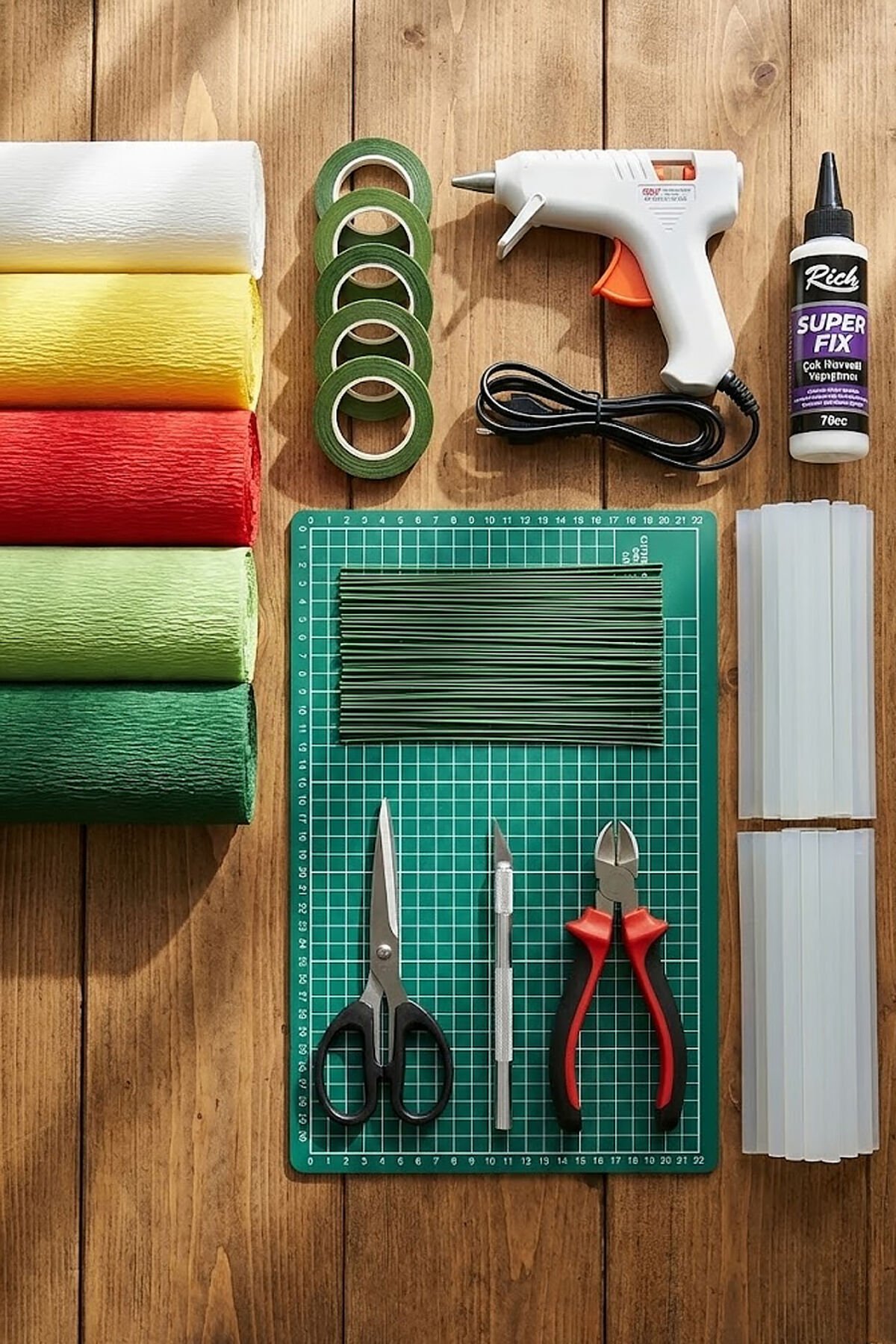 İtalyan Krapon Kağıdı Başlangıç Seti – Fiora