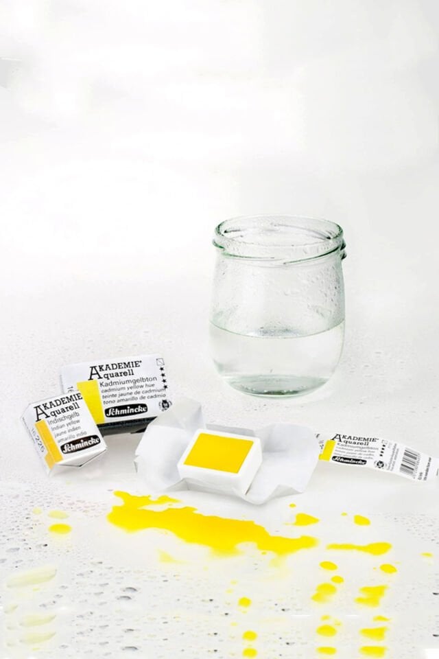 Schmicke Akademie Aquarell Profesyonel 12'li Tam boy Sulu Boya Seti