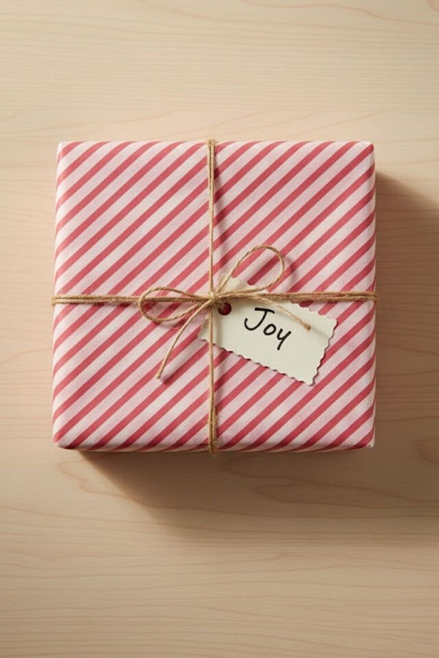 Kırmızı Beyaz Çizgili İnce Pelur Kağıdı 70x100 cm – 65 Adet | Hediye, Paketleme, Yeni Yıl Kağıdı