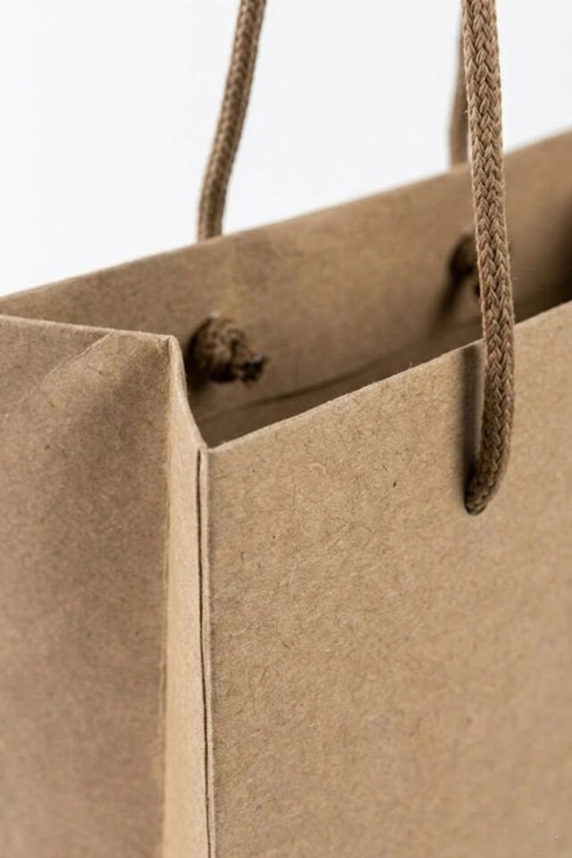 Kraft İpli Mini Karton Çanta 12x17x5 cm 10 Adet – Hediye Poşeti ve Takı Poşeti Minik P.oşet