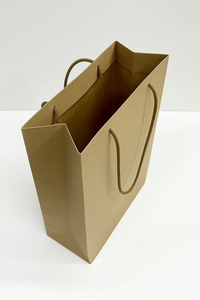 Kraft Çanta 17x27cm 12 ADET Kalın Kraft Poşet Kraft Poşet Hediye Poşeti 12 Ad.