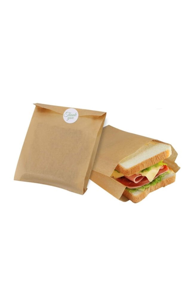 12x20 Kraft Kese Kağıdı 100 Adet Hediye Paketi 100'lü Kese