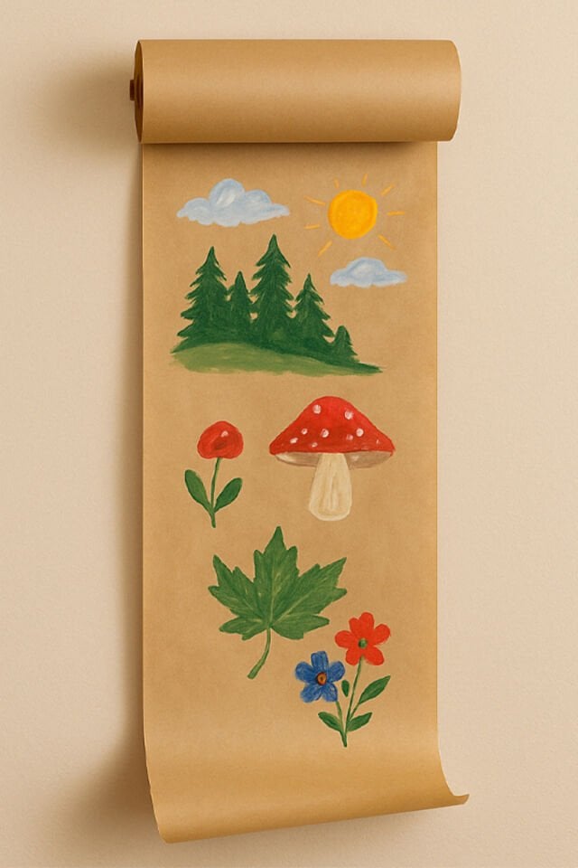 70 cm x 50 m Rulo Kraft Kağıt - Hediye Paketi, Çiçek Sarımı, Ambalaj, Kargo Paketleme, El İşi