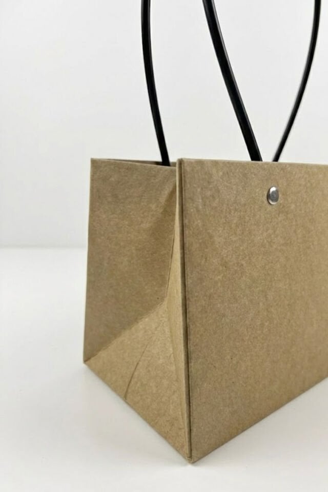Dekoratif Kraft Çiçek Taşıma Torbası 20 Adet 21x11cm YATAY | Su Geçirmez Model