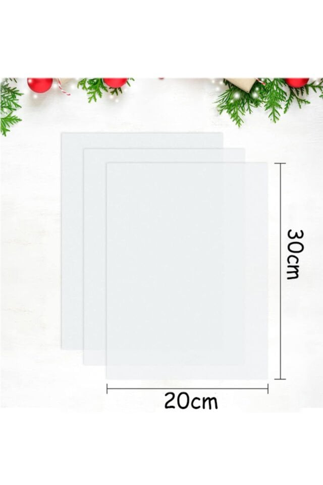 20x30 Beyaz Pelur Kağıdı 100 Adet Milaj Kağıdı İnce Pelur Kağıt A4 100'lü