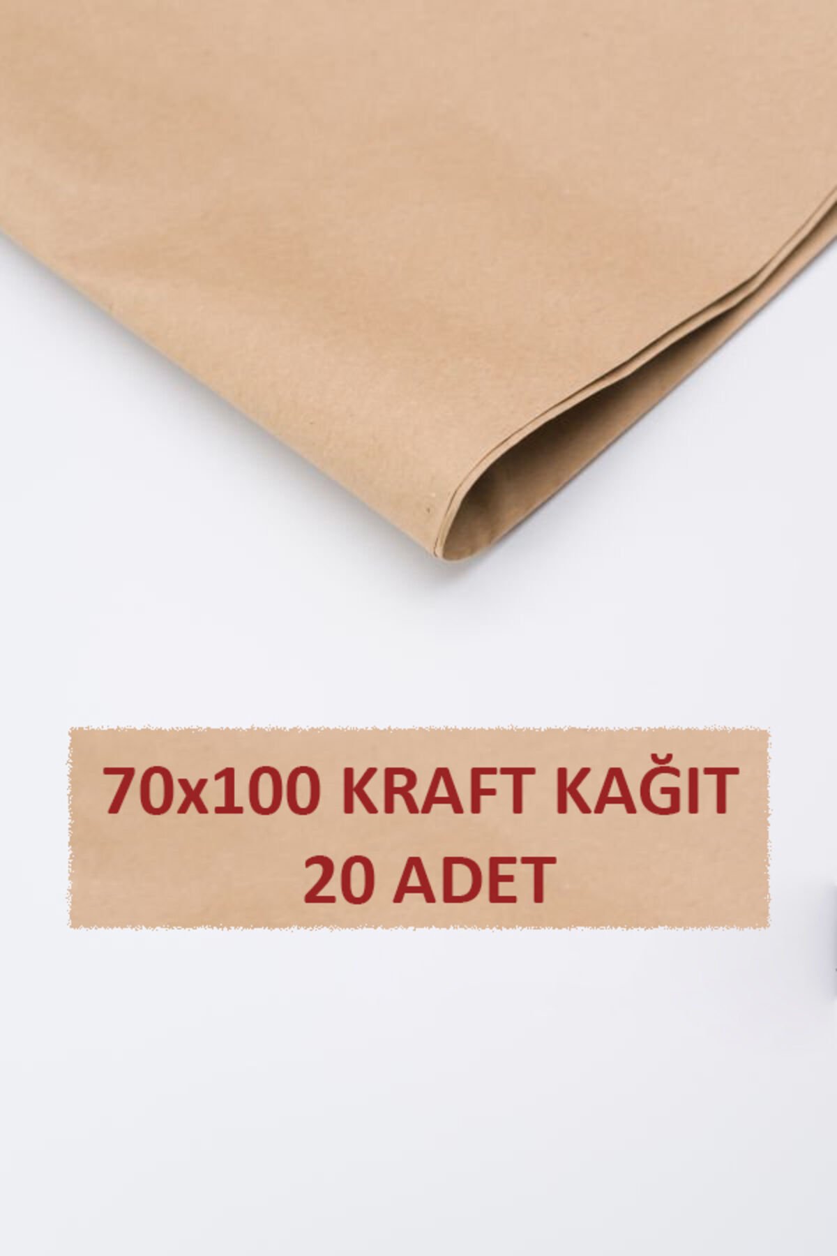 Kraft Kağıt 70x100 Kraft Ambalaj Kağıdı Çeyiz Paketleme Kağıdı  Çeyiz Ambalaj Kağıdı 90gr 20 Adet