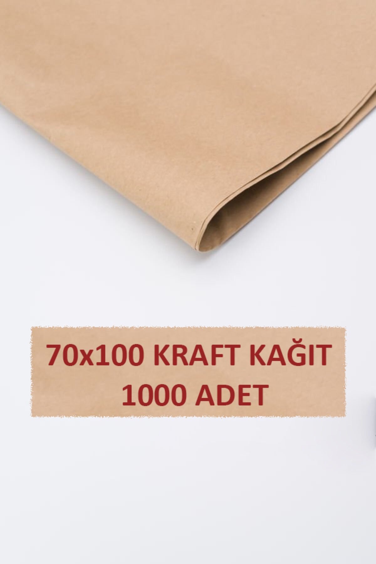 Kraft Kağıt 70x100 Kraft Ambalaj Kağıdı Çeyiz Paketleme Kağıdı  Çeyiz Ambalaj Kağıdı 90gr 500 Adet