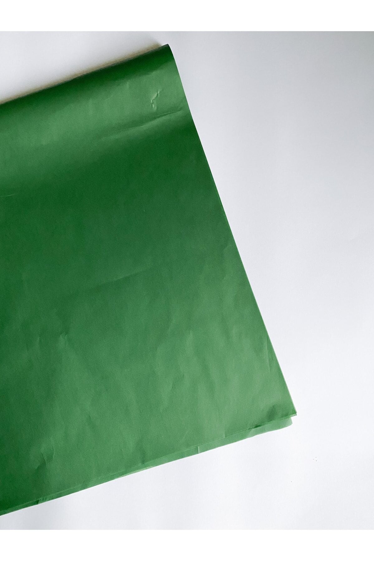 1. Kalite Pelur Kağıdı 50x70 Çam Yeşili 10 Adet 10'lu Canlı Renkler