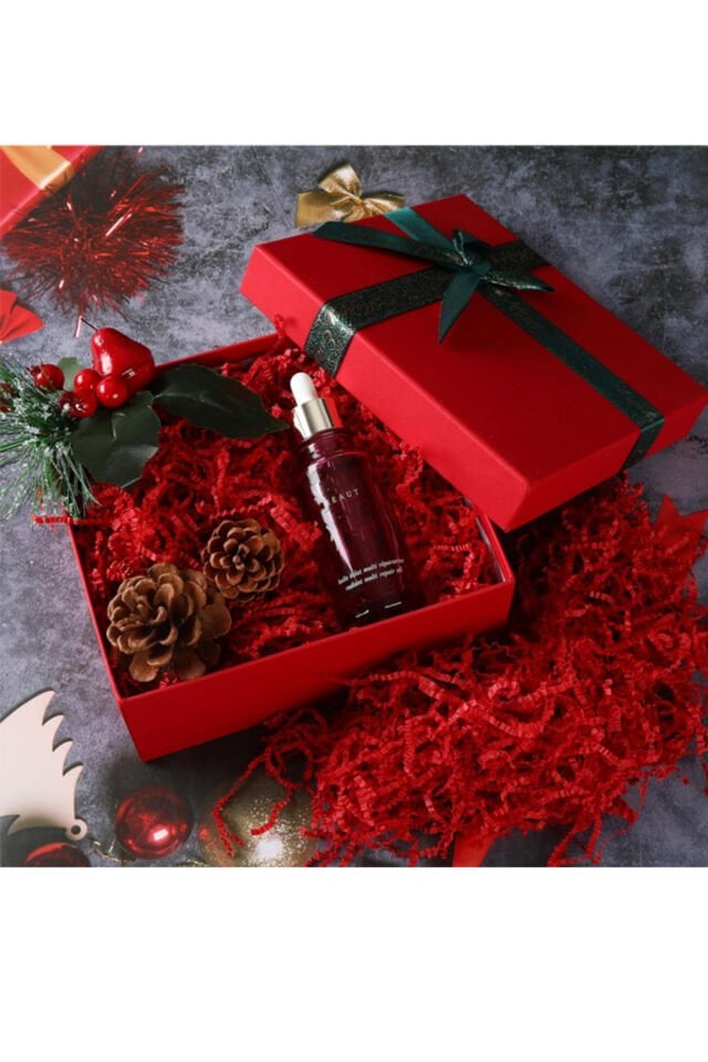 Zigzag Kırpık Kağıt 500gr. Kırmızı 1ad. Kutu İçi Dolgu Malzemesi Pelur Kırpıntı Süs Dolgu Malzemesi