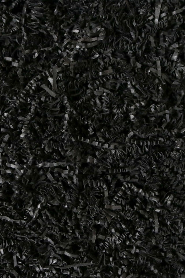 Zigzag Kırpık Kağıt 1000gr. SİYAH 1ad. Kutu İçi Dolgu Malzemesi Pelur Kırpıntı Süs Dolgu Malzemesi