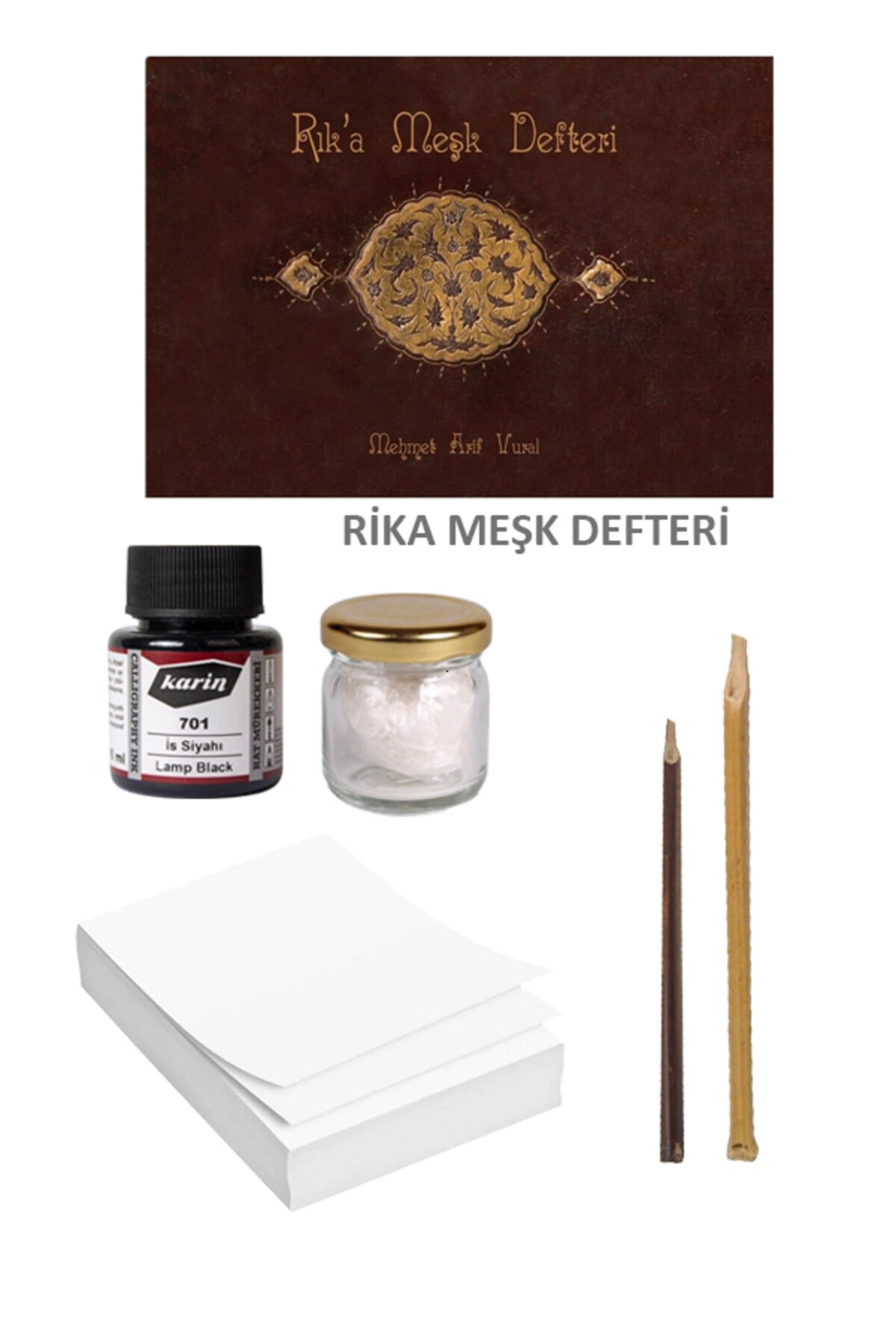 Hat Seti - Başlangıç Seviye - Nesih Meşk Hat Başlangıç Seti Ri̇ka-Meşk