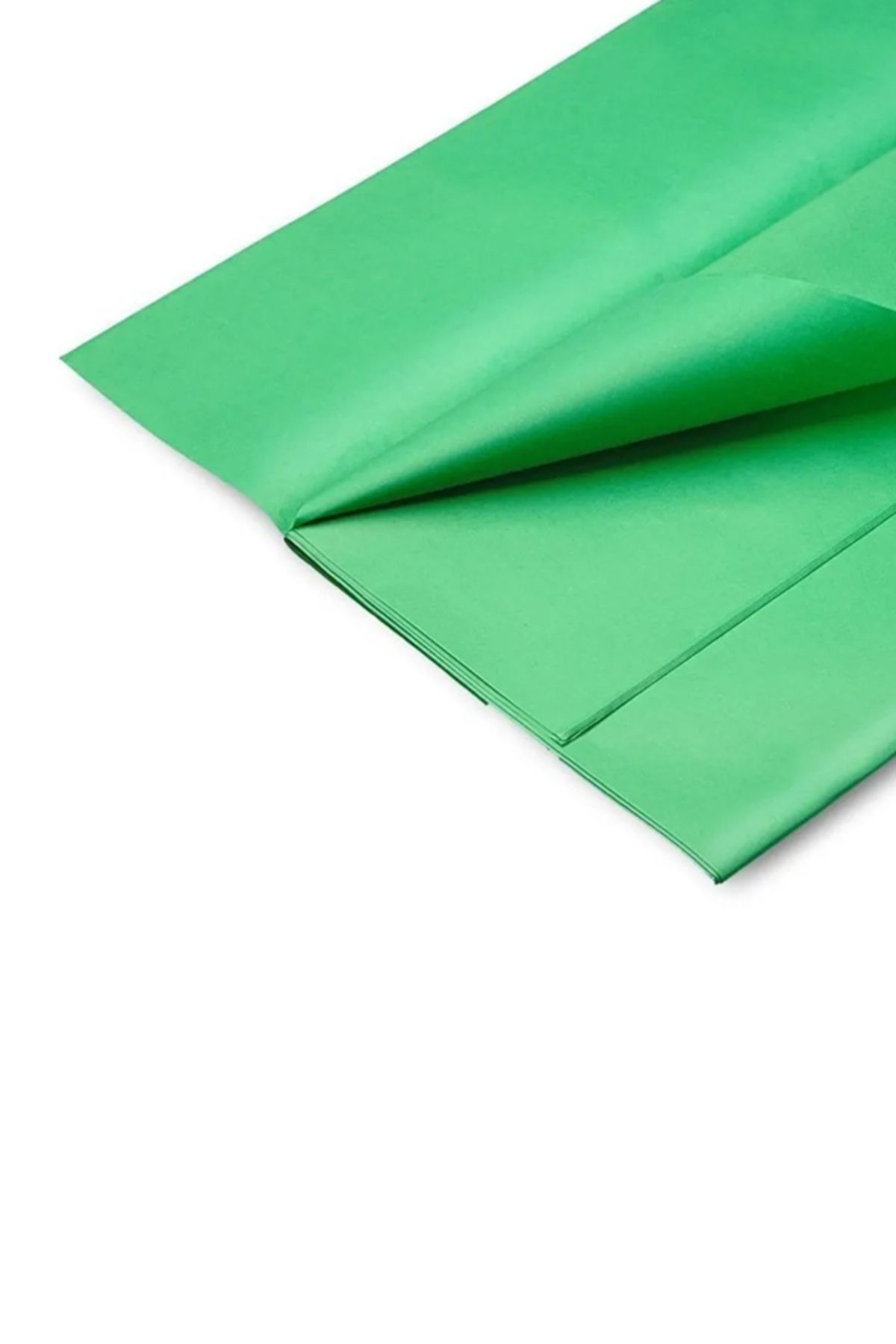 İtalyan Pelur Kağıdı 1. Kalite 50x70cm 10 Adet Pelur Kağıdından Çiçek Yapımı Pelur Kağıdı Toptan Yeşi̇l
